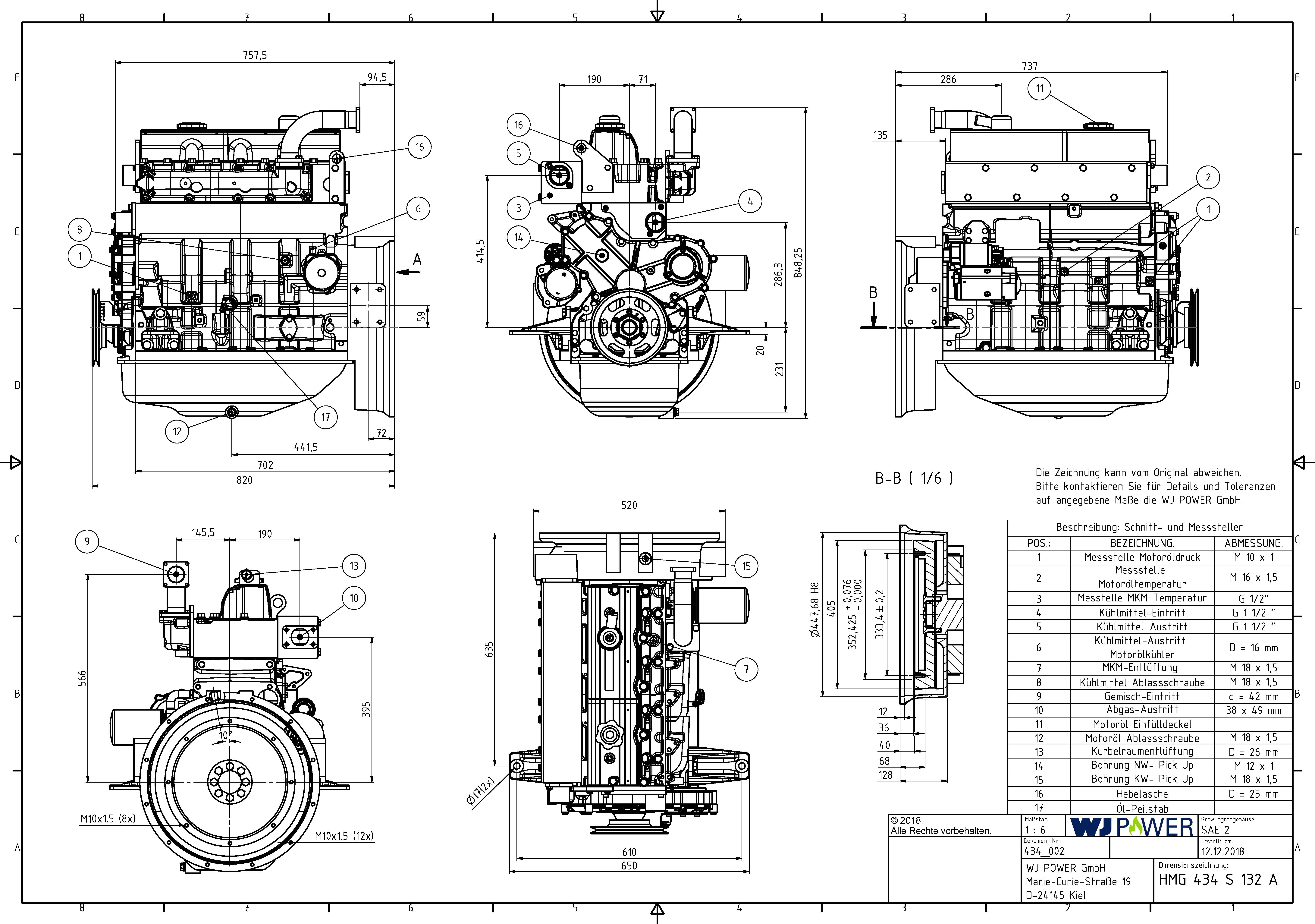 WJP HMG 434 S 132A - replaced by MAG 49.4 series